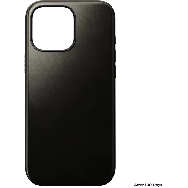 Nomad Modern Leather Case MagSafe kryt iPhone 16 Pro Max zelený chrómovaný - Puzdra - Obrázok 105c73f221d6461284bb6d12c425b5b0