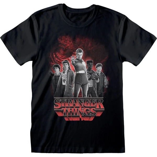 Tričko Stranger Things - Group With Vecna L - Tričká - Hlavný obrázok