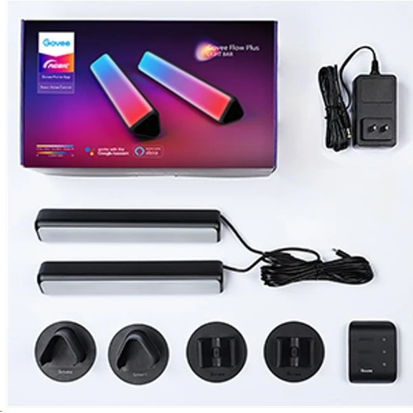 Govee Flow Plus SMART LED TV & Gaming osvetlenie (RGBICWW) - Inteligentné osvetlenie - Obrázok 107e79f8ac41420fb5397b401da60b81