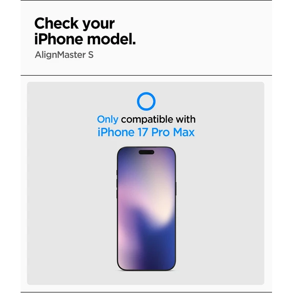 Sklo Spigen Glass tR AlignMaster S pre iPhone 17 Pro Max (3 ks) - Ochranné fólie a sklo - Obrázok 1080d8f2bc7f46ebb225b7906d953aed