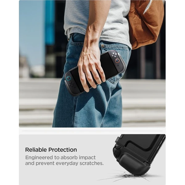 Spigen Ultra Hybrid puzdro pre Nintendo Switch 2 čierne - Puzdra - Obrázok 10912347d38446feb4f83a6eca37e9cf