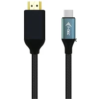 i-tec USB-C/HDMI kábel 4K 1,5m čierny - Káble a redukcie