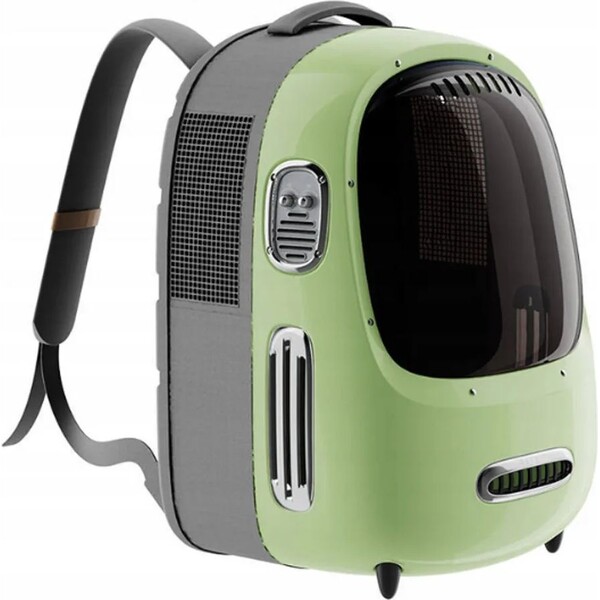 E-shop PetKit Breezy 2 cestovný batoh pre domácich miláčikov zelený