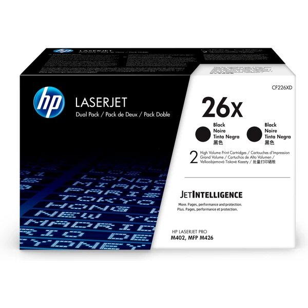 HP CF226X č. 26X Čierna originálna - Tonery - Hlavný obrázok