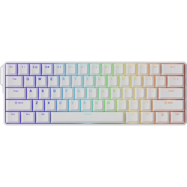 Akko MonsGeek FUN60 Ultra-ST herná klávesnica (US) biela - Klávesnice - Hlavný obrázok