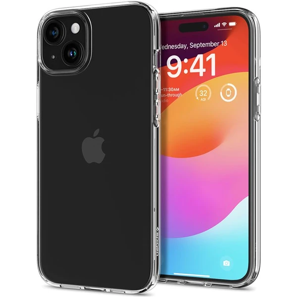 Spigen Crystal Flex kryt iPhone 15 číry - Puzdra - Hlavný obrázok