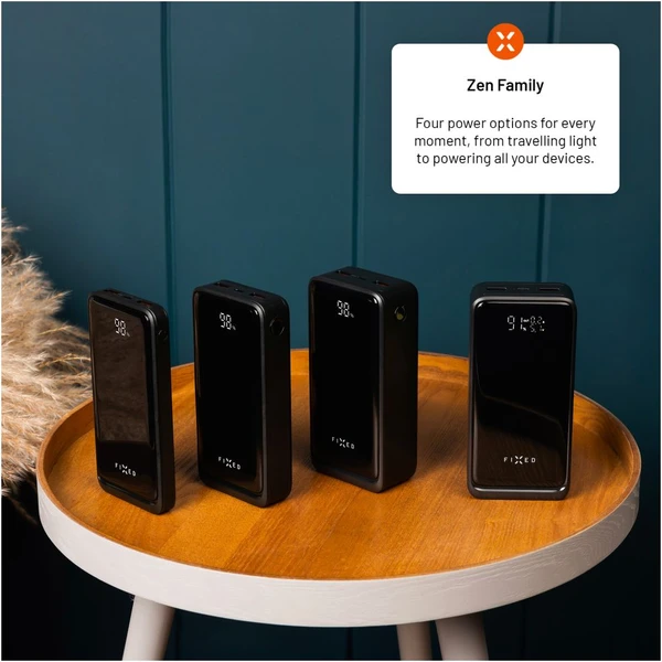 FIXED Zen2 20 powerbanka s LCD displejom a PD 20W, 20 000 mAh, čierna - Powerbanky - Obrázok 10be7ae1efe94fd4b5bfb2bab7971564