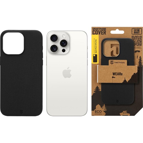 Tactical MagForce WEARe Kryt pre Apple iPhone 15 Pro Max Black - Puzdra - Obrázok 10c3cf31df944675b53bcf114ed22921