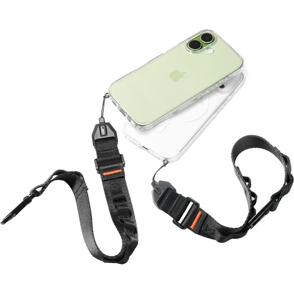 Spigen Universal Wrist Lanyard Strap DA30S univerzálny popruh čierny - Popruhy a crossbody - Obrázok 10e21943db0f448293628b9e69da96e6
