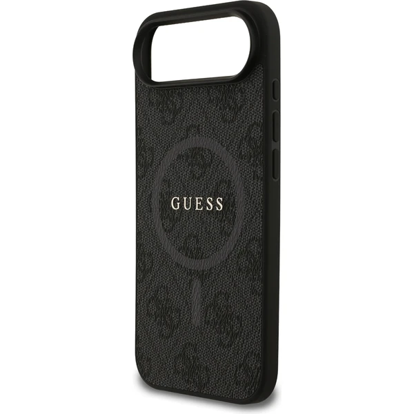 Guess PU Leather 4G Colored Ring MagSafe Zadný Kryt pre iPhone Air čierny - Puzdra - Obrázok 10ea9f55ada24687b5f4e60f463ec0b0