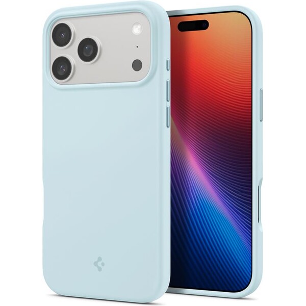 E-shop Spigen Silicone Fit MagSafe kryt iPhone 17 Pro Max mute blue