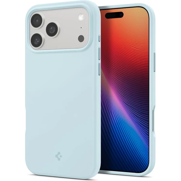 Spigen Silicone Fit MagSafe kryt iPhone 17 Pro Max mute blue - Puzdra - Hlavný obrázok