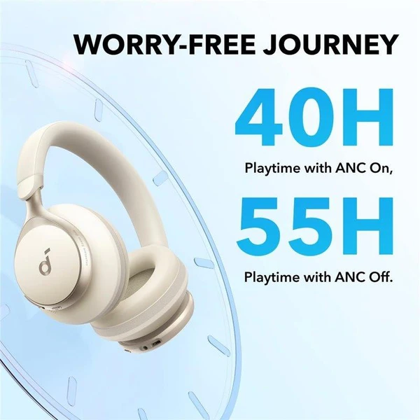 Anker Soundcore Space One bluetooth slúchadlá biela - Slúchadlá - Obrázok 112efd830bef4e589758a3d9529fd38c