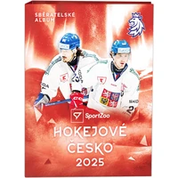 Hokejové karty SportZoo Hokejové Česko 2025 - Doskový album - Hokejové karty