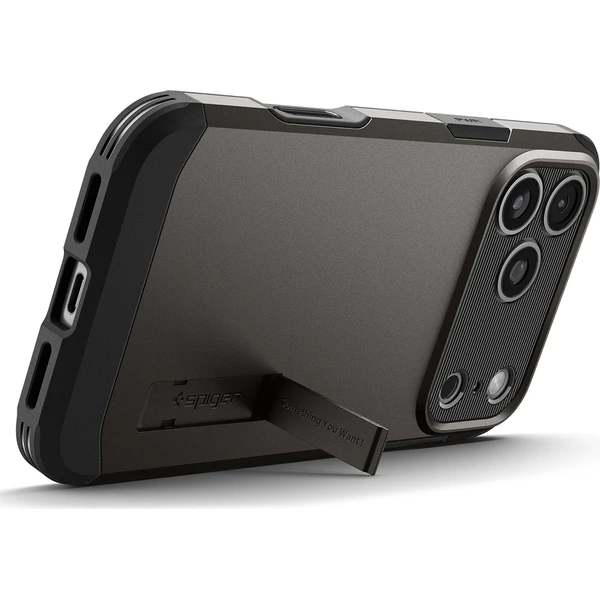Spigen Tough Armor T MagSafe kryt iPhone 18 Pro Max/17 Pro Max gunmetal - Puzdra - Obrázok 1169f771bdfc4735b5c795c11426d3fc