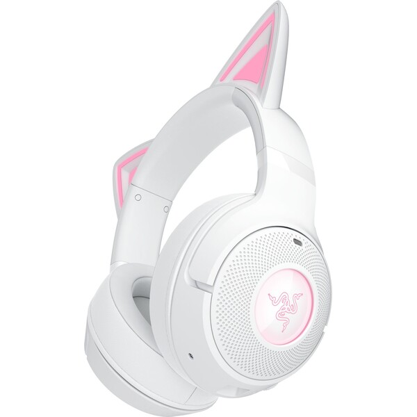 E-shop Razer Kraken Kitty V2 BT bezdrôtové slúchadlá biela