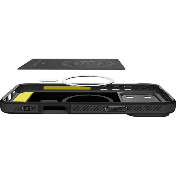 Spigen Rugged Armor MagSafe kryt iPhone 17 Pro Max matte black - Puzdra - Obrázok 117ae1c91a0c4e7ea1f7b6368342fcd9