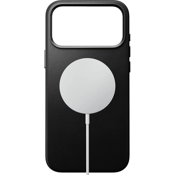 Nomad Traditional Leather MagSafe kožený kryt iPhone 18 Pro Max Black - Puzdra - Obrázok 117e151b6bcc4691812bec123ca2101b