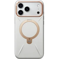 Torras Ostand Q3 VegSkin MagSafe kryt iPhone 17 Pro Max perlovosivý - Puzdra