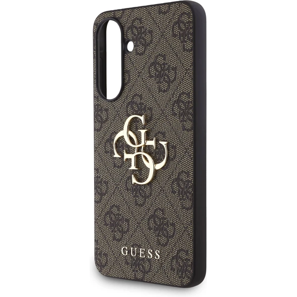 Guess PU 4G Metal Logo kryt Samsung Galaxy A56 hnedý - Puzdra - Obrázok 11880390bdd941a0b7623c19c41c2195