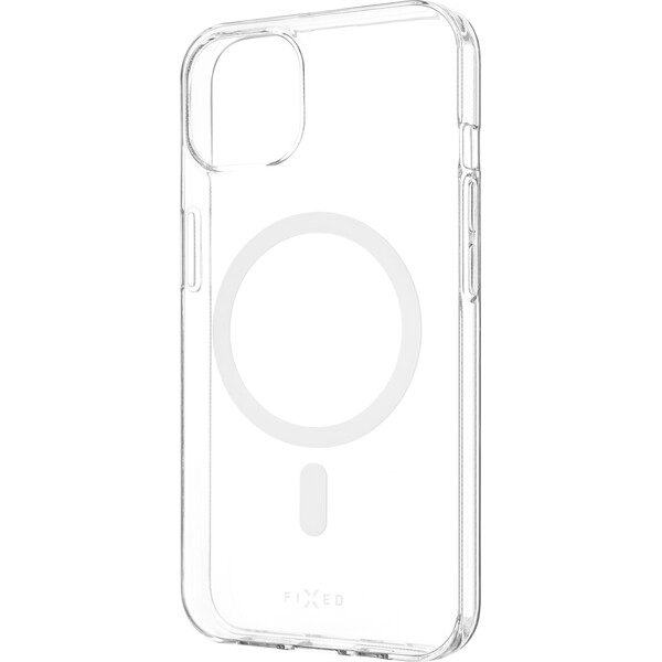 TPU gélový kryt FIXED MagStory AntiUV s podporou MagSafe pre Apple iPhone 13, číry - Puzdra - Hlavný obrázok