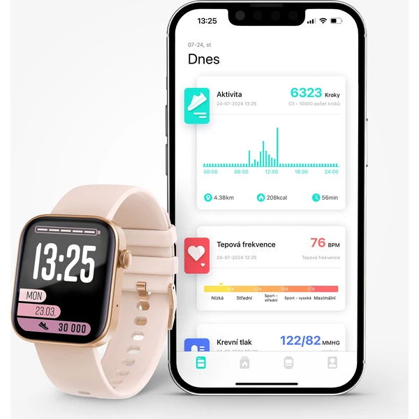 LAMAX BCool 2 Plus Rose Gold - Inteligentné hodinky - Obrázok 11908fc6f87d4e90a3e9babf849b38d5