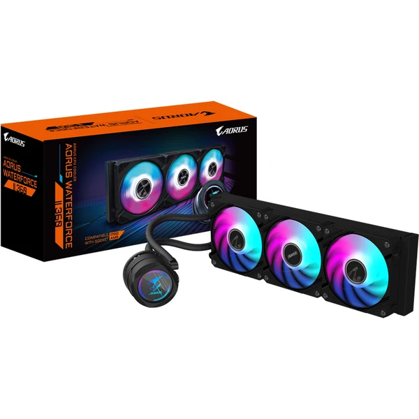 GIGABYTE AORUS WATERFORCE II 360 vodný chladič  - Chladiče - Obrázok 11C5000K01