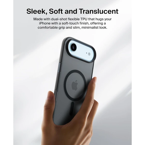 Belkin SheerForce Grip MagSafe kryt iPhone Air pistáciovo zelený - Puzdra - Obrázok 11CN000K01