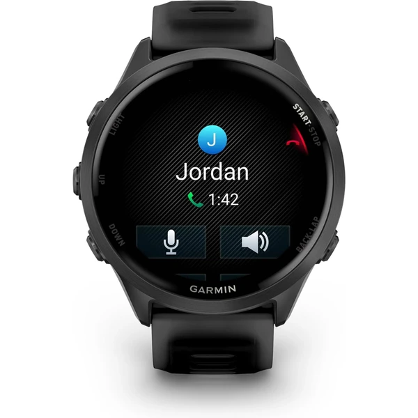 Garmin Forerunner 570 47 mm tmavo šedá hliníková luneta s čiernym polopriehľadným remienkom - Inteligentné hodinky - Obrázok 11LG000J01