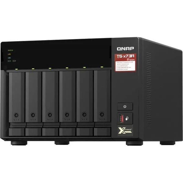 QNAP TS-673A NAS server - Servery NAS - Obrázok 11U7000J01