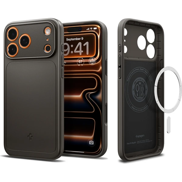 Spigen Thin Fit MagSafe kryt iPhone 18 Pro/17 Pro gunmetal - Puzdra - Obrázok 11b5d510121d49ad869256b1ec7253c2