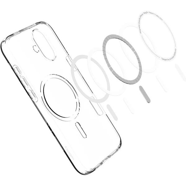 Spigen Liquid Crystal MagSafe kryt iPhone 16 crystal clear - Puzdra - Obrázok 11d26b78ac7345daba89ed22abf97481