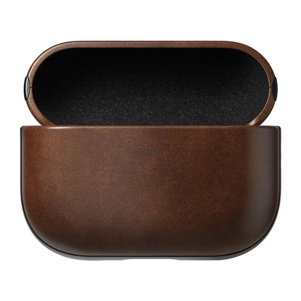 Nomad Modern Leather puzdro Apple Airpods Pro 3 hnedé - Puzdra - Obrázok 1218658f9ee84be190b75130ad0cd991