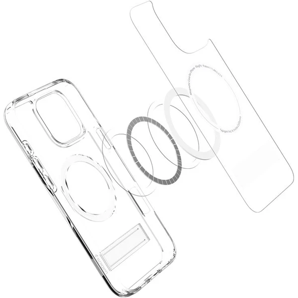 Spigen Ultra Hybrid S MagSafe kryt iPhone 16 Pro Max crystal clear - Puzdra - Obrázok 121f3b59b3534043b1a005f0d4f16b6b