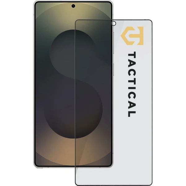 Tactical Glass Shield Privacy Stealth 5D sklo Samsung Galaxy S25 Ultra čierne - Ochranné fólie a sklo - Hlavný obrázok