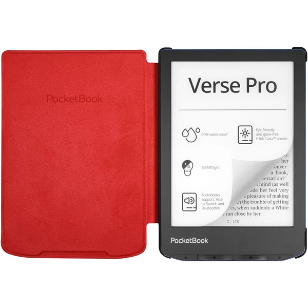 PocketBook Shell púzdro pre čítačku 629, 634 červené - Puzdra - Obrázok 1267000701