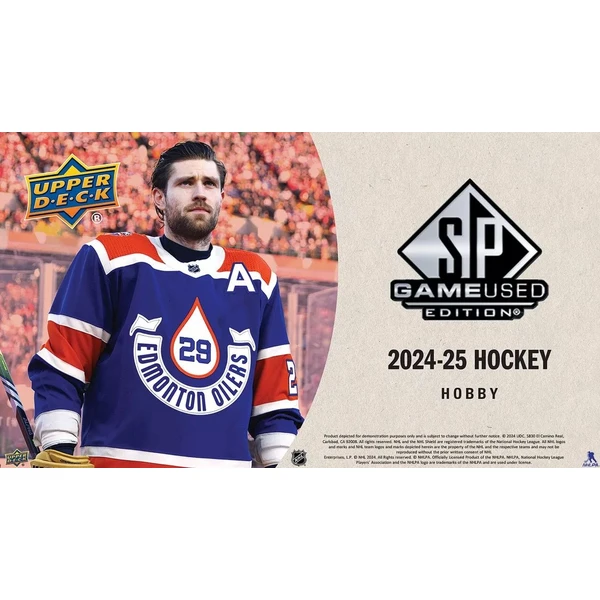 2024-25 Upper Deck SP Game Used Hockey Hobby Box - Hokejové karty - Obrázok 127F000J01