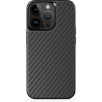 EPICO Hybrid Carbon MagSafe Case iPhone 14 Pro Max čierny - Puzdra