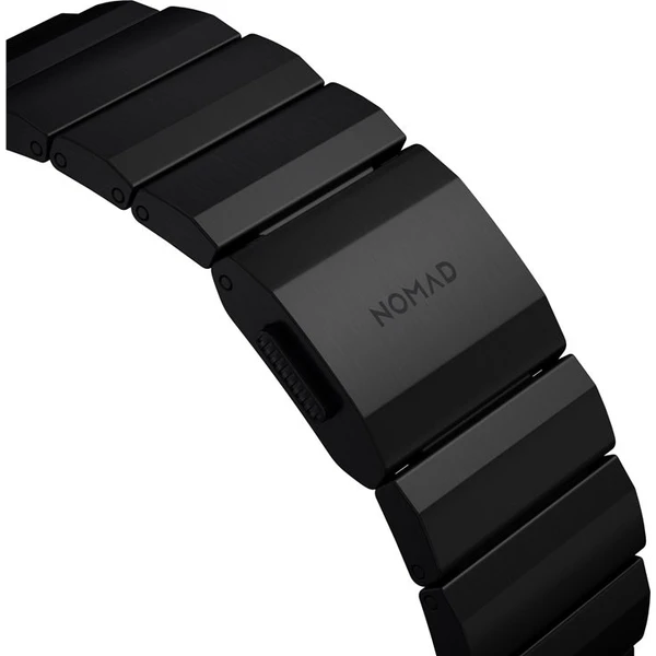 Nomad Titanium Band remienok Apple Watch 49/46/45/44/42 mm čierny - Remienky - Obrázok 128a537e998f49baa9eadc478499ad84