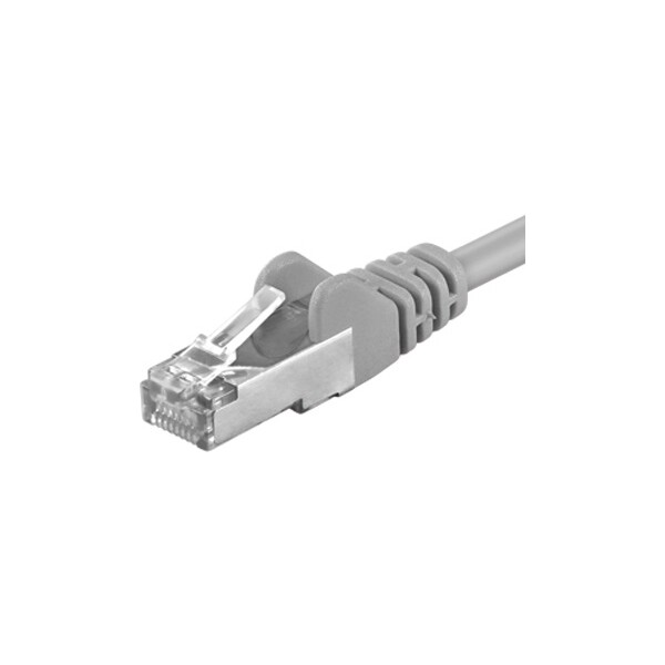 Premiumcord Patch kábel CAT 6a S-FTP RJ45-RJ45 LSOH AWG 26/7 1,5 m šedý