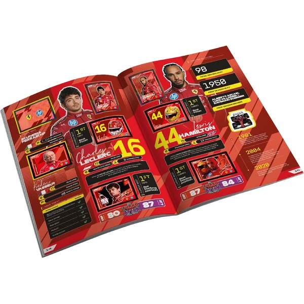 Samolepky Topps F1 2025 Special Anniversary Edition - Zberateľský Album + Samolepky - Zberateľské karty a nálepky - Obrázok 12DN000K01