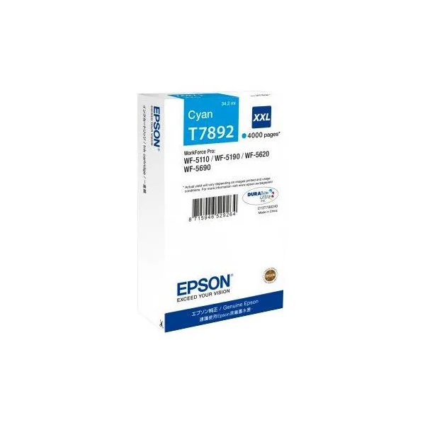 Epson C13T789240 originálna atramentová náplň XXL (cyan) modrá - Tonery - Hlavný obrázok