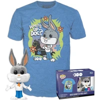 Funko POP! & Tee Box: WB100- Bugs ako Fred (Flocked) L - Darčekové sady