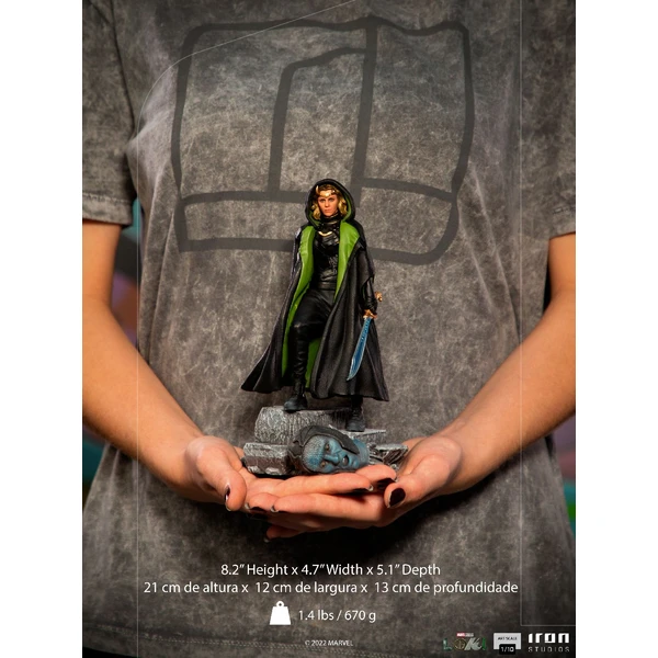 Soška Iron Studios Marvel: Loki - Sylvie (Loki Variant) Art Scale 1/10 - Sochy a sošky - Obrázok 12M1000O01