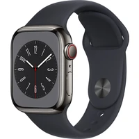 Apple Watch Series 8 Cellular 41mm oceľ - Inteligentné hodinky