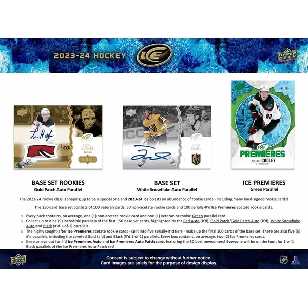 Hokejové karty 2023-24 Upper Deck Ice Hockey Hobby Box - Hokejové karty - Obrázok 12Y7000P01