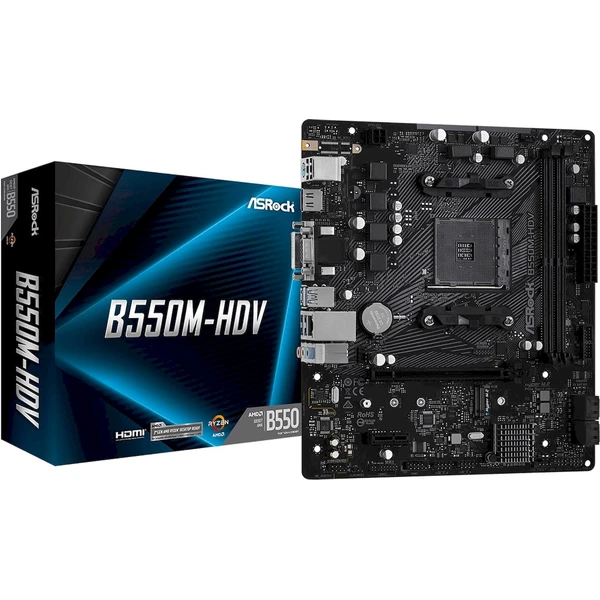 ASRock B550M-HDV - Základné dosky - Obrázok 12Y9000K01