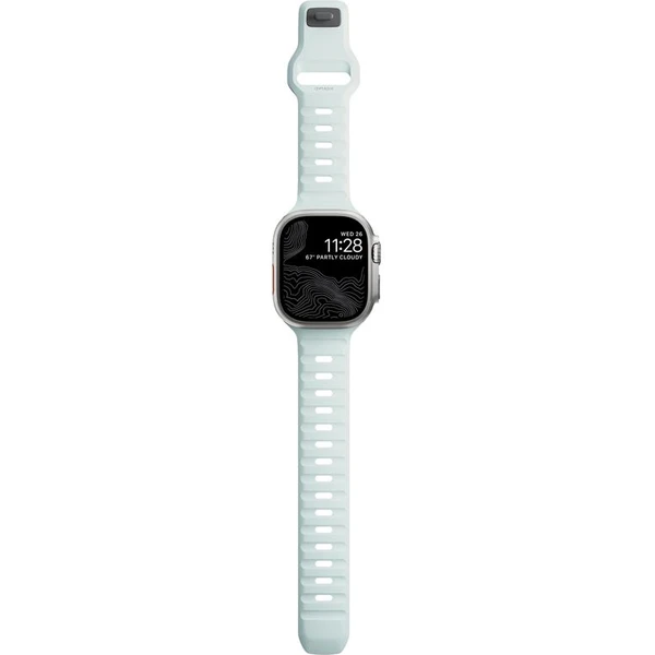 Nomad Sport Strap M/L remienok pre Apple Watch 49/46/45/44/42mm Ice Blue Glow - Remienky - Obrázok 12b48e2290c44d0eb93e8f9c264874e7