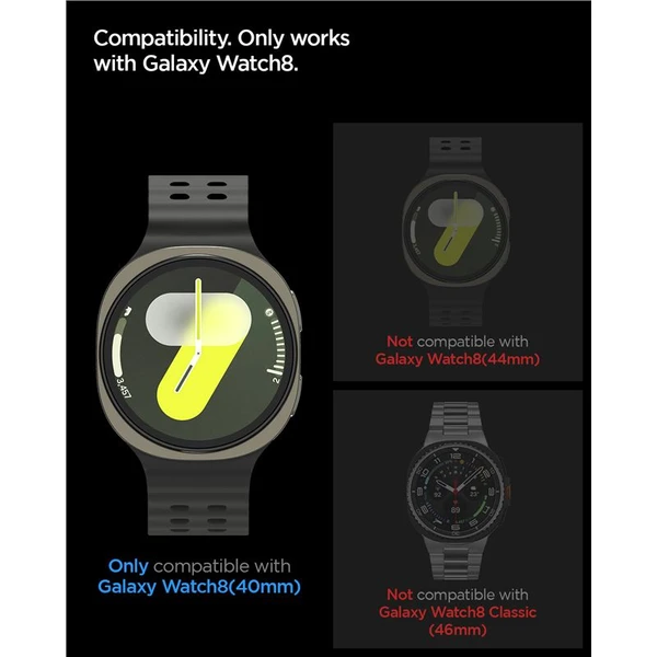 Spigen Glass TR EZ Fit 2 Pack sklo Galaxy Watch8 (40mm) číre (2 ks) - Ochranné fólie a sklo - Obrázok 12bc8a08901b4a47bec438e55cce0b89