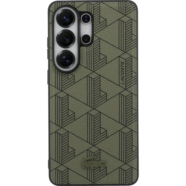 Lacoste PVC Blend Monogram Magnetický kryt Samsung Galaxy S26 Ultra khaki - Puzdra - Obrázok 12c6b90075324f72bbcc71e35305006d